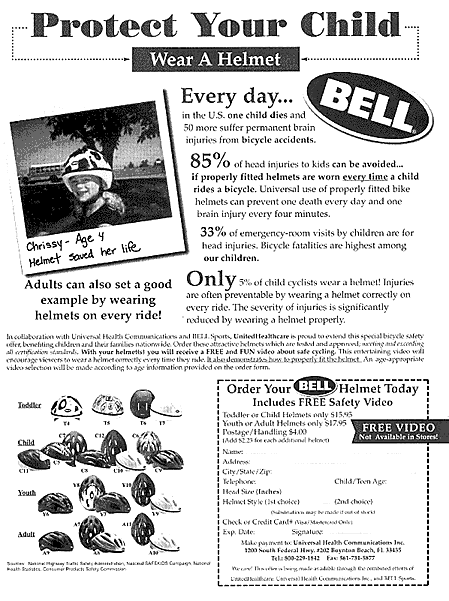 Bell's scare tactic advertising